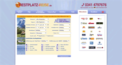 Desktop Screenshot of fewo.restplatz-reise.de