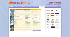 Desktop Screenshot of hotel.restplatz-reise.de